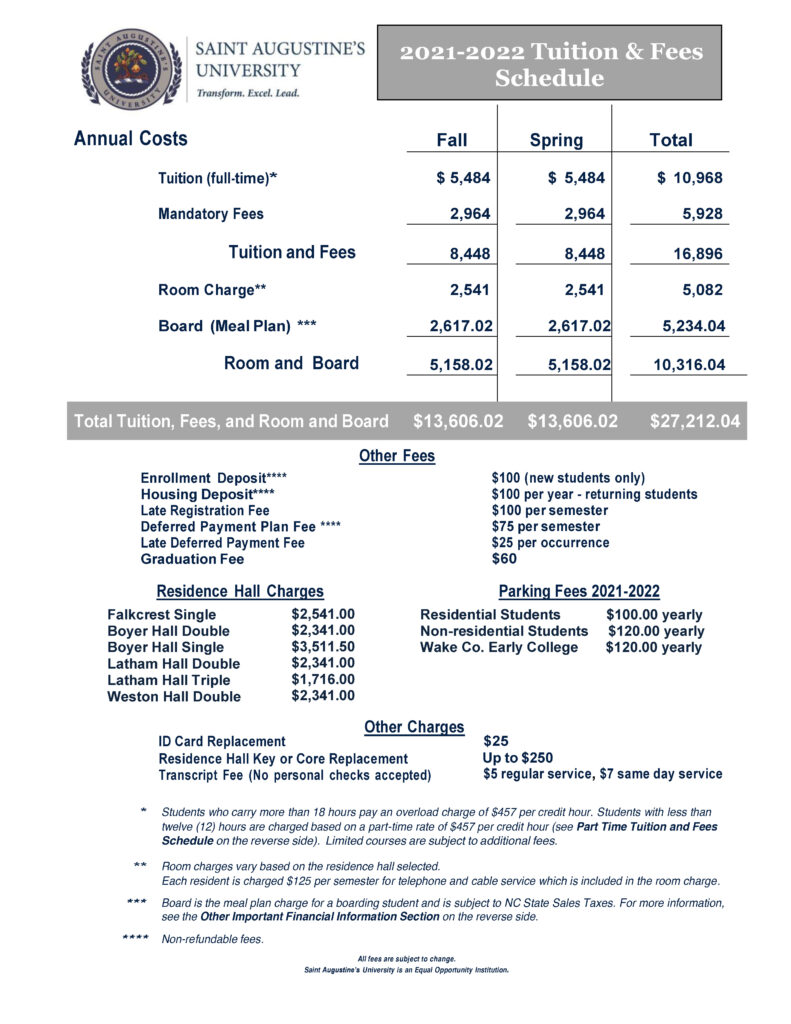 tuitionandfees20212022_Page_1 Saint Augustine's University