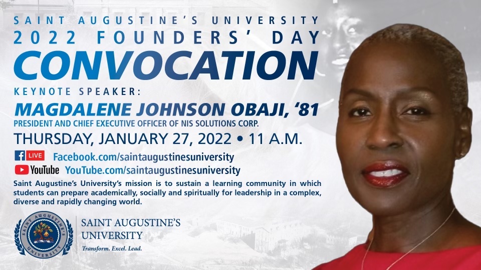 Founders' Day Reflections - Saint Augustine's University